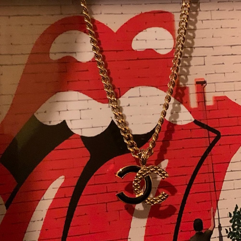 SOLD     Chanel CC Pendant Chain Necklace - Picture 6 of 14
